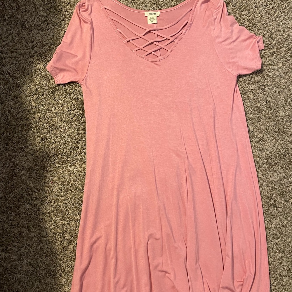 Pink dress
